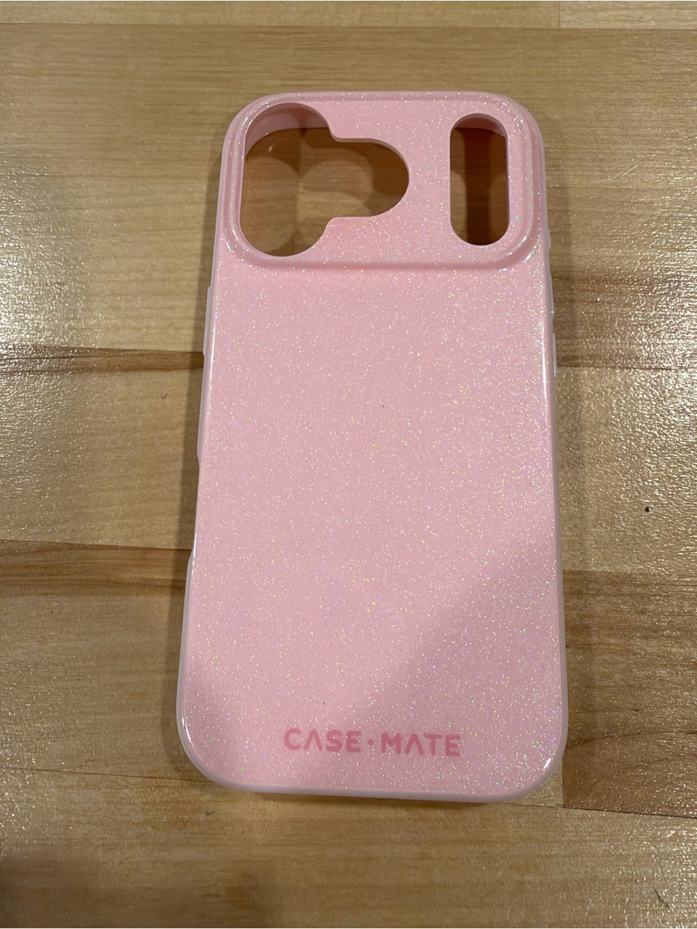 iPhone 17 pro Case-Mate Pink Glitter Protective Phone Case